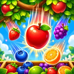 Ikon Fruit Match: Juicy Puzzle