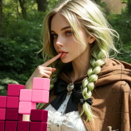 Icône de Jigsaw: Pink Lady